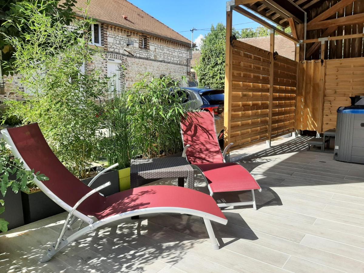 Maison Longere Les Camelias Vinneuf Εξωτερικό φωτογραφία